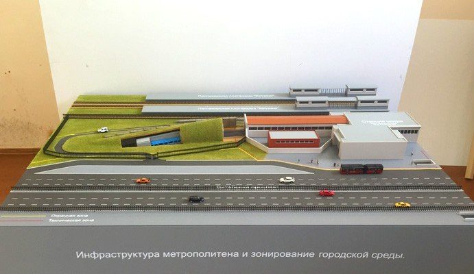 Маршрут метро СПб и подвижной состав
